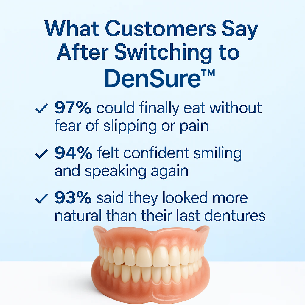 DenSure™ PRO Custom-Fit Functional Dentures — Perfectly Fitted in Minutes at Home