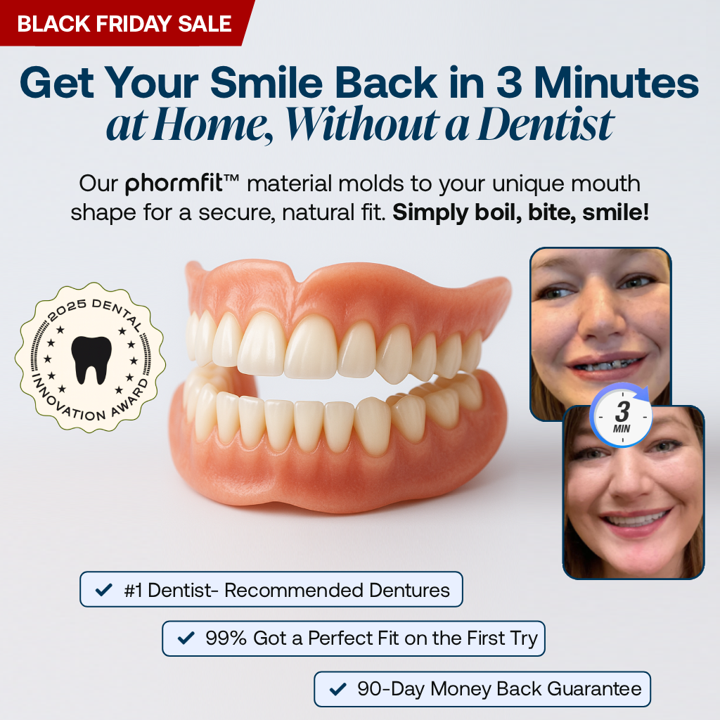 Lab-Quality Self-Fitting Full Dentures